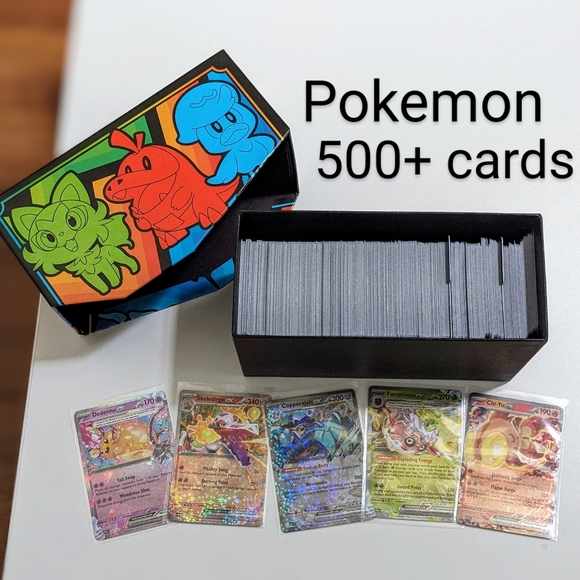 Paldea Evolved Pokemon Cards - ETB Box full of cards, Pokemon Bulk cards Holos - Picture 1 of 10